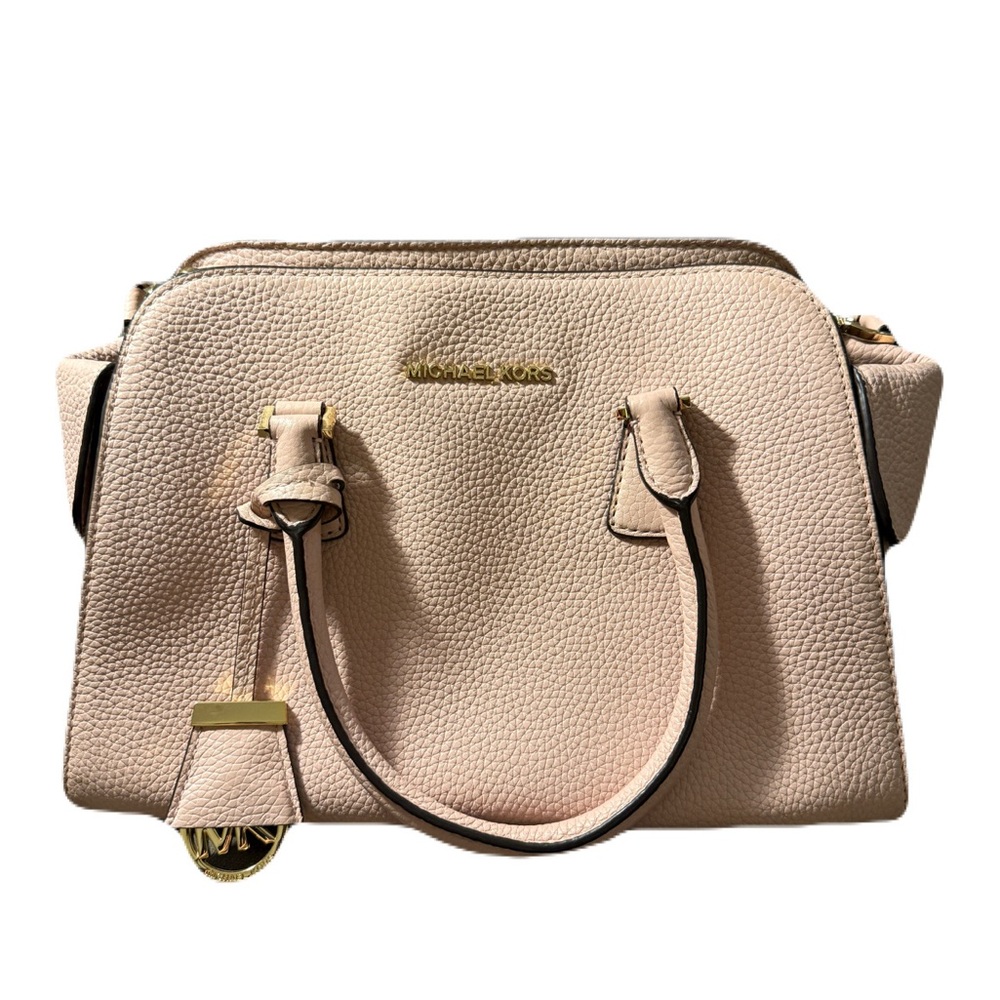 Michael Kors Harper Medium Leather Satchel
